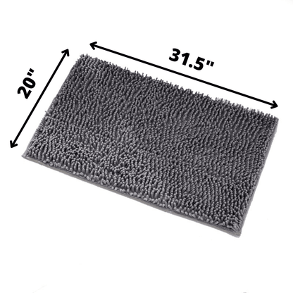 Superabsorbent Microfiber Paw Mat for Mud-Free Floors