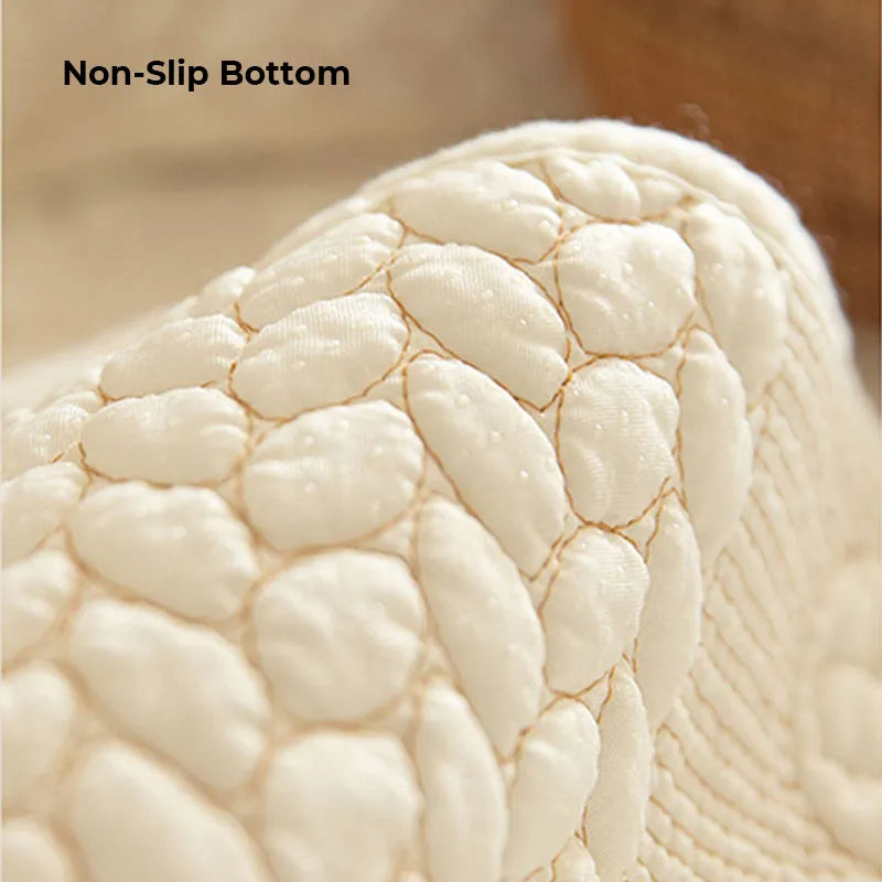 3D Wheat Embroidered Cotton Couch Cover - Washable, Non-Slip & Pet-Scratch Resistant