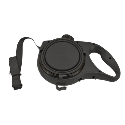 3-in-1 Dog Leash with Built-In Water Bottle, Bowl & Waste Bag Dispenser | Portable Travel Design