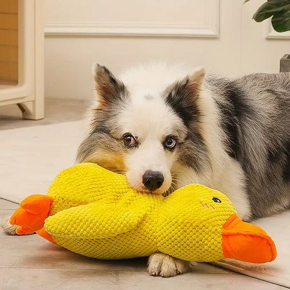 Calming Duck Toy | Durable Dog Chew – Anxiety Relief & Enrichment