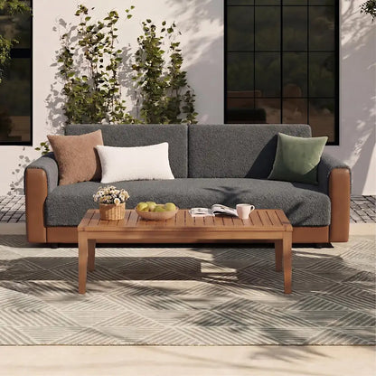 All-Season Breathable Chenille Couch Cover — Scratch-Resistant Sofa Protection for Outdoor Furniture