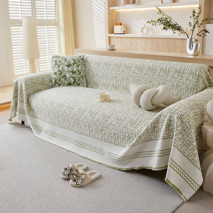 Four Seasons Universal Ice Silk Cooling Couch Cover - Ultra-Soft, Breathable & Easy-Fit