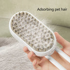 3-in-1 Pet Water Brush | Grooming, Massage & De-Shedding Tool for Dogs and Cats