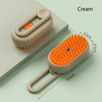 3-in-1 Pet Water Brush | Grooming, Massage & De-Shedding Tool for Dogs and Cats