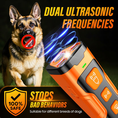 Dog Bark Control Device | Ultrasonic Training Aid – Humane & Portable