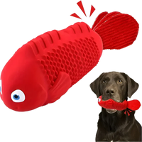 Clown fish Toy | Dog Chew Toy – Durable Squeaky Fun