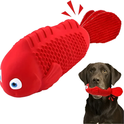 Clown fish Toy | Dog Chew Toy – Durable Squeaky Fun