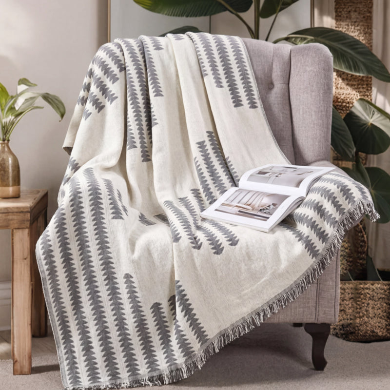 All-Season Chenille Armchair Cover - Double-Sided, Scratch-Resistant, Cozy Home Décor Protector