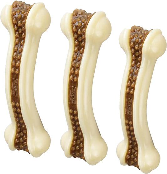 Dog Chew Bone | Durable Nylon Toy – Aggressive Chewer Dental Care