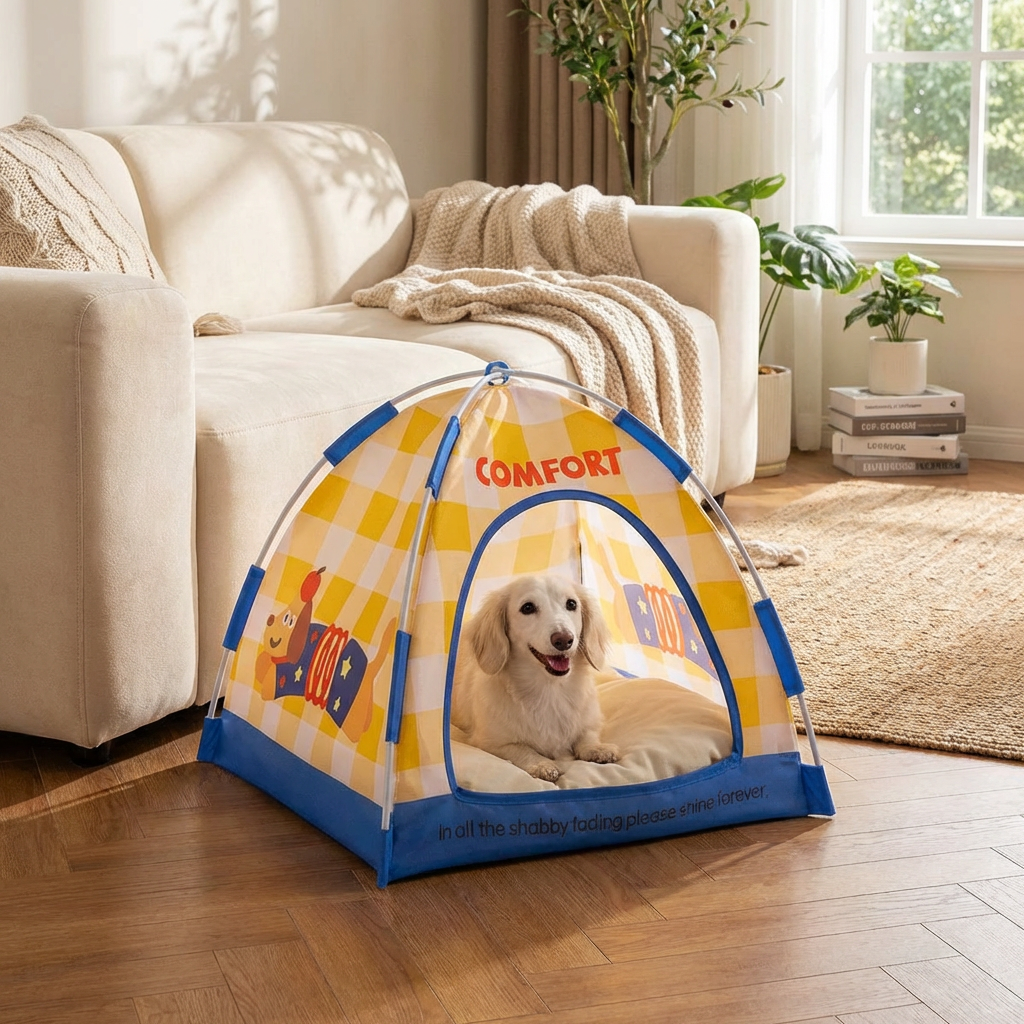 Cute Pet Tent Bed