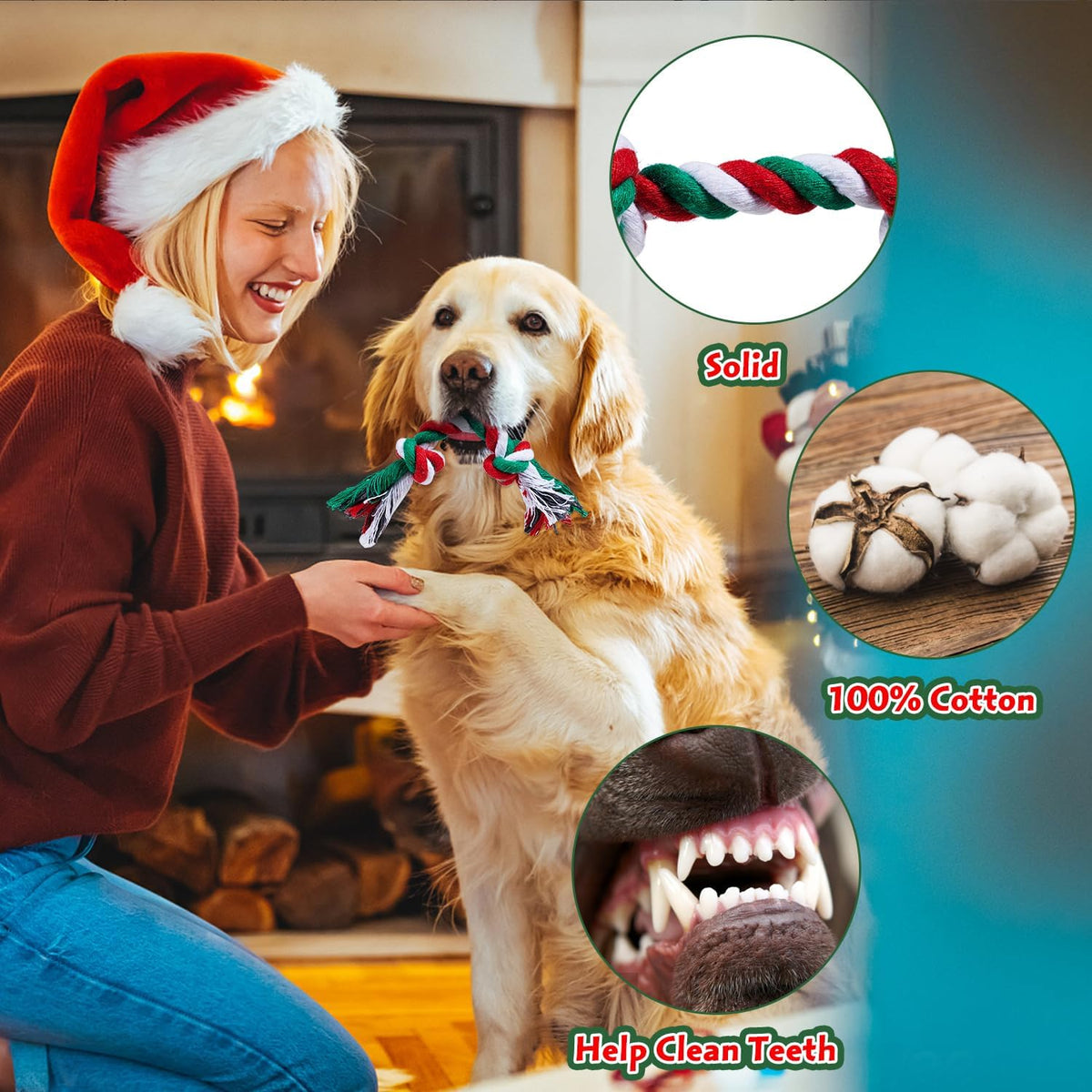 12-Day Dog Advent Calendar | Christmas Toy & Treat Gift Set for Dogs