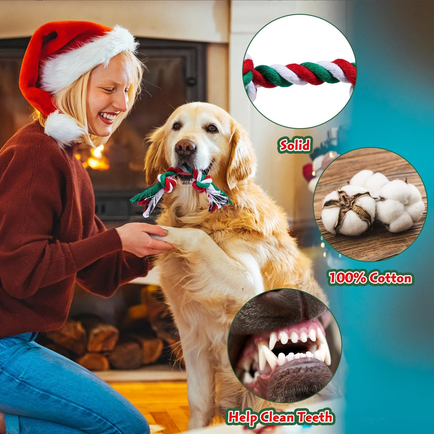 12-Day Dog Advent Calendar | Christmas Toy & Treat Gift Set for Dogs