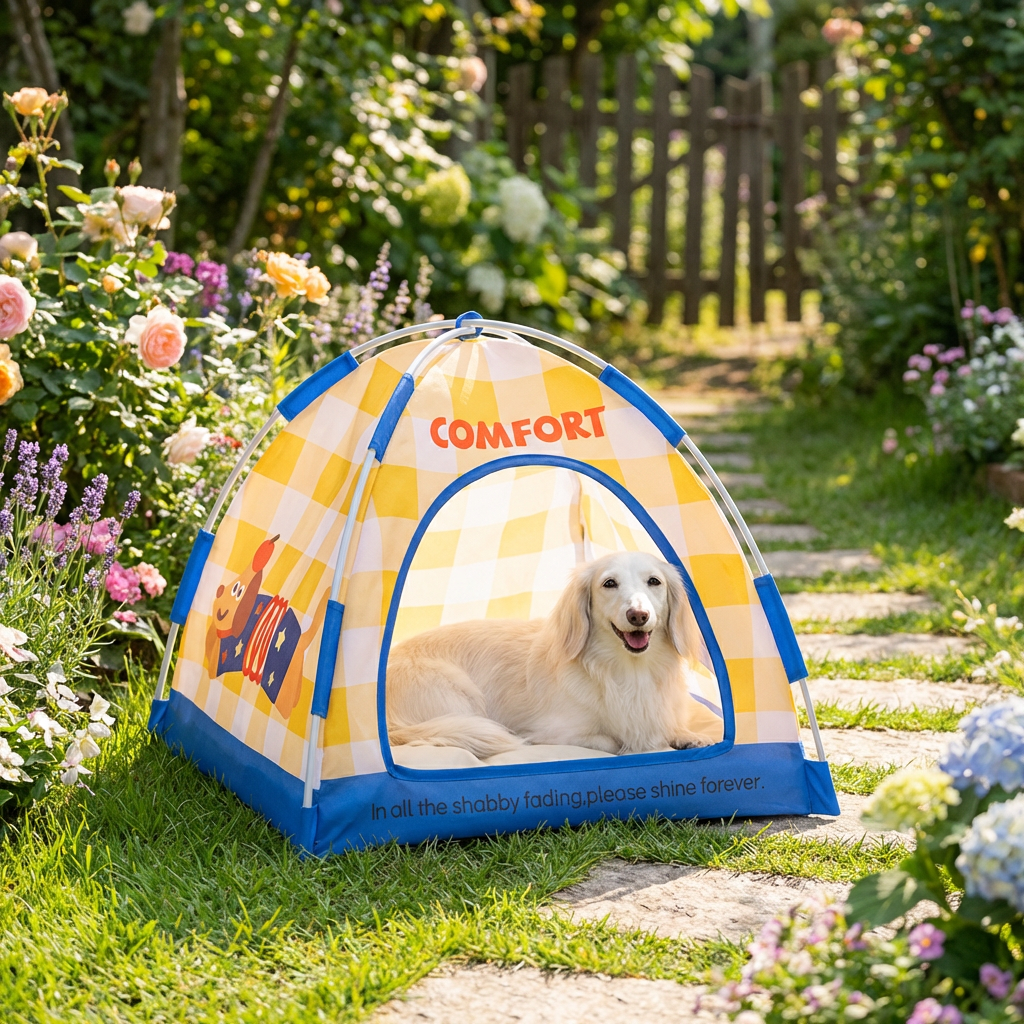 Cute Pet Tent Bed
