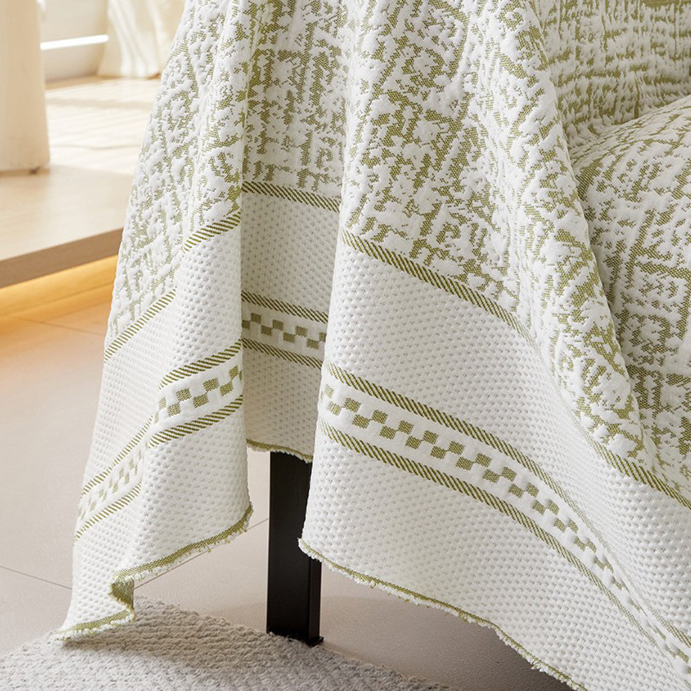 Four Seasons Universal Ice Silk Cooling Couch Cover - Ultra-Soft, Breathable & Easy-Fit