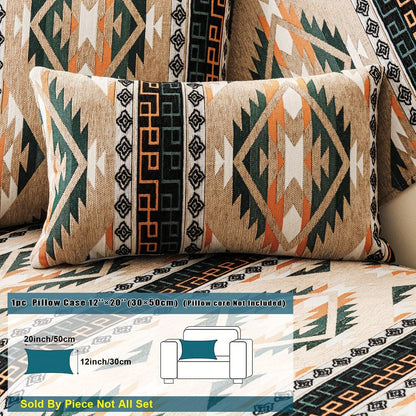 Couch Cover - Chic Snow Chenille Sofa Slipcover