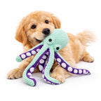 Calming Dog Plush Toy Octopus – Soft Squeaky Anxiety Relief Toy for Dogs