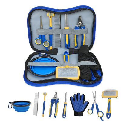 8-Piece Dog Grooming Kit – Professional Pet Grooming Set for Dogs & Cats