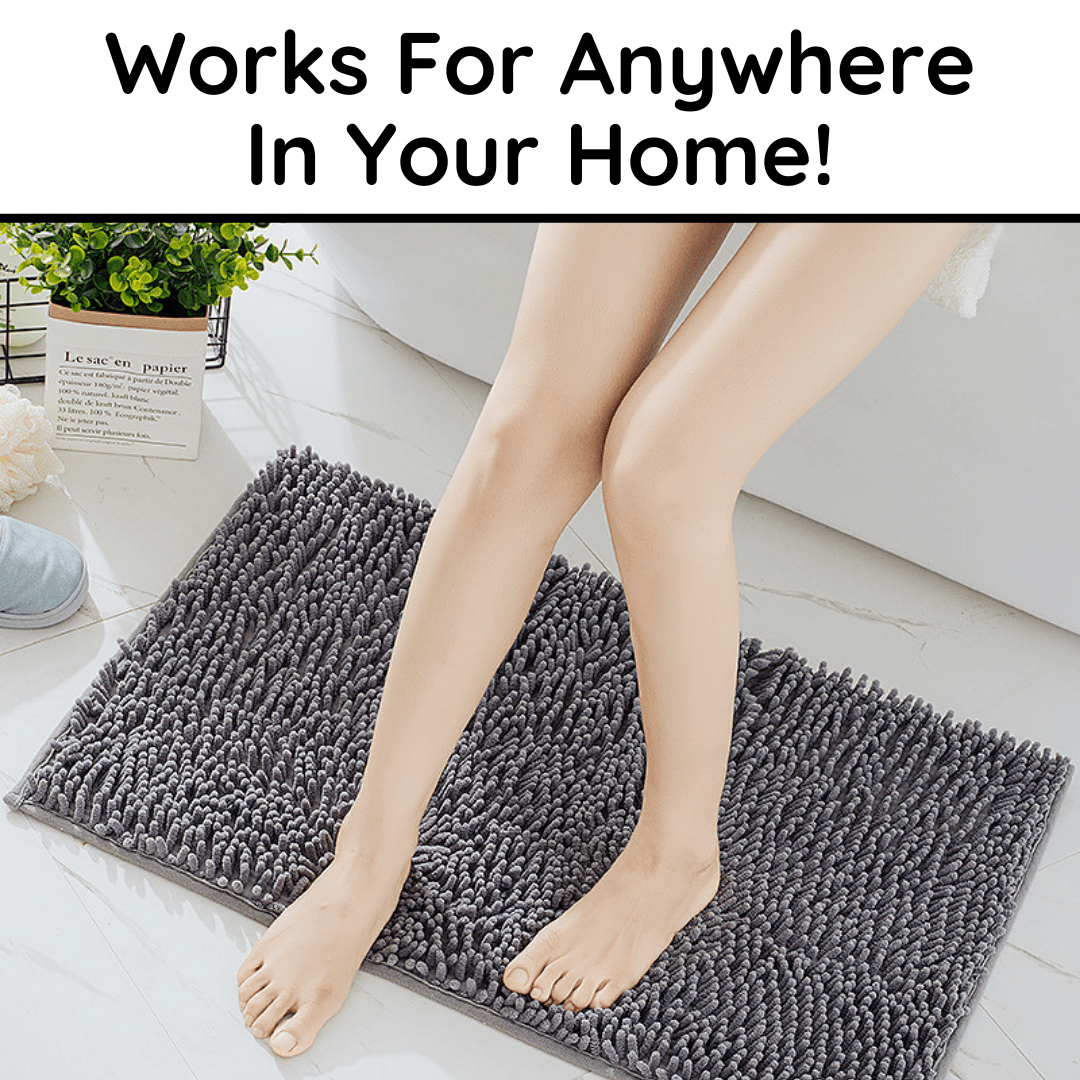 Superabsorbent Microfiber Paw Mat for Mud-Free Floors