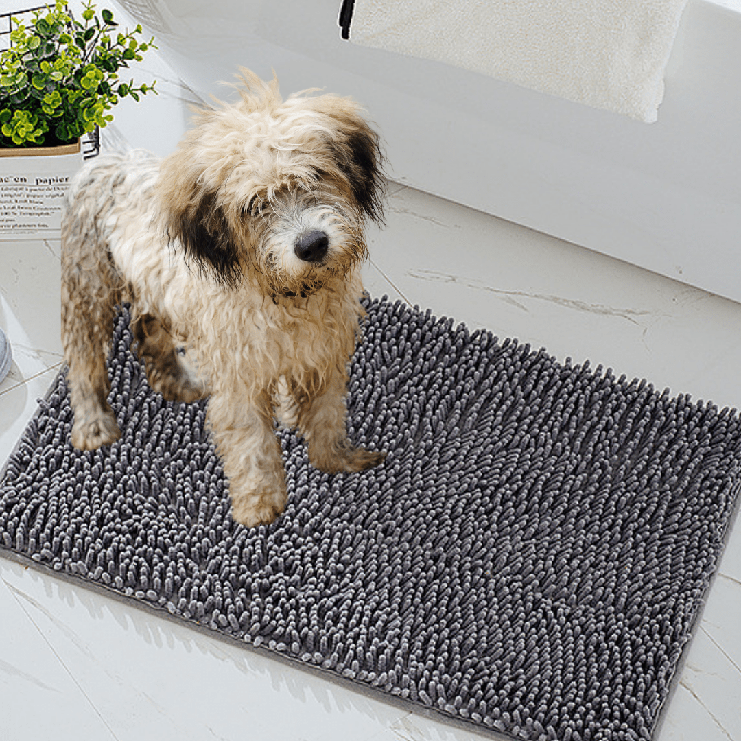 Superabsorbent Microfiber Paw Mat for Mud-Free Floors