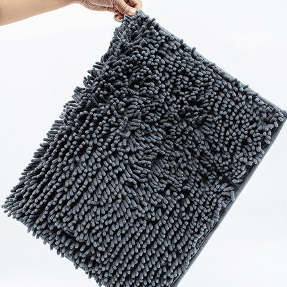 Superabsorbent Microfiber Paw Mat for Mud-Free Floors