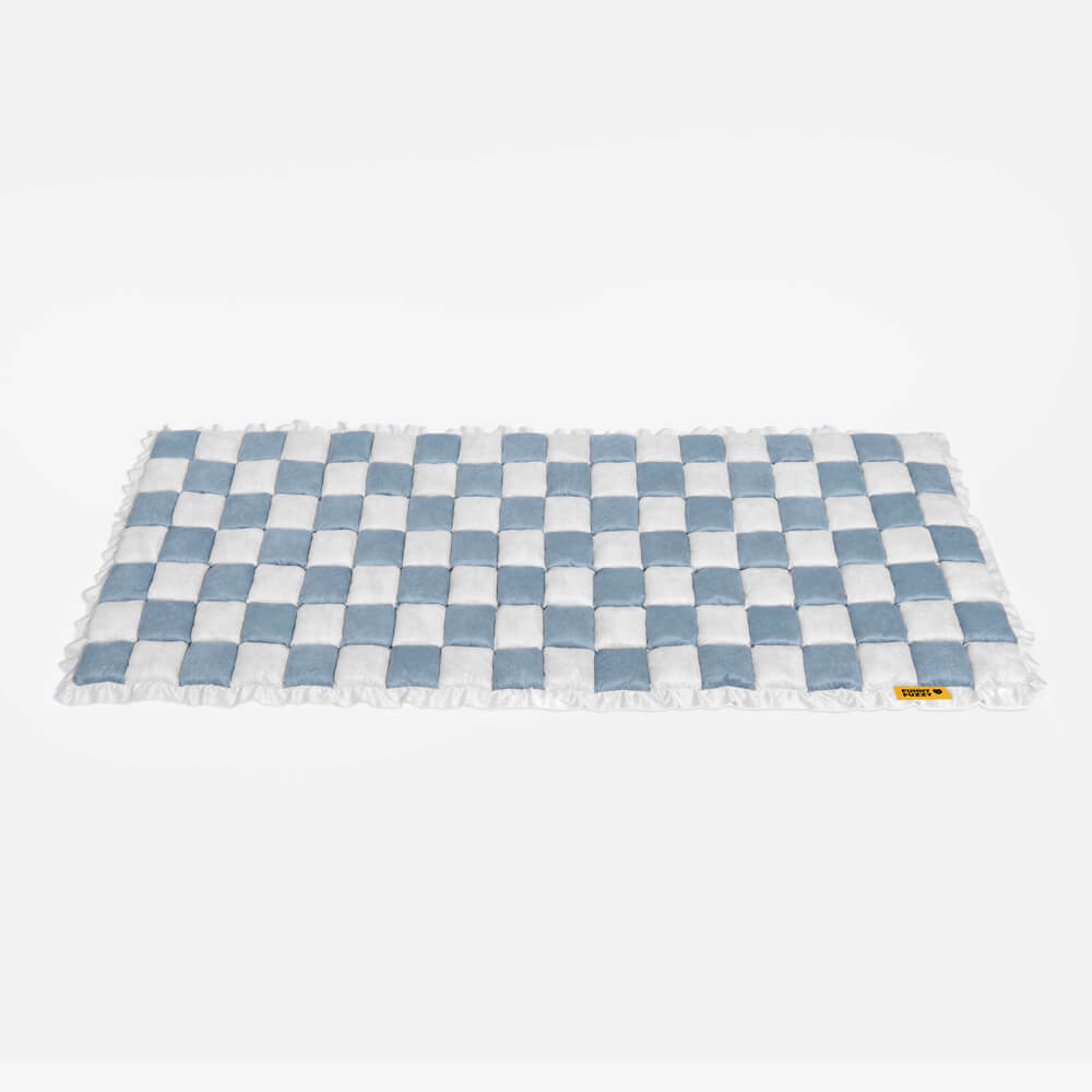 All-Season Plaid Pet Mat - Scratch-Resistant Couch Protector Cover