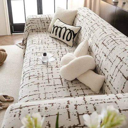 All-Season Breathable Anti-Scratch Couch Cover — Multifunctional Comfort Throw