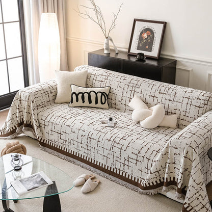 All-Season Breathable Anti-Scratch Couch Cover — Multifunctional Comfort Throw