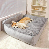 All-Season Thickened Large Washable Cat & Dog Pillow Bed – Plush, Easy-Clean Comfort for Pets