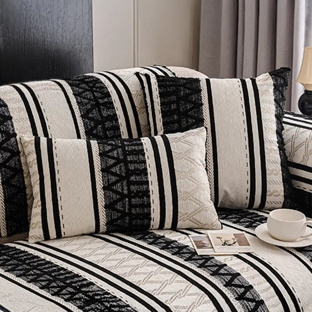 Bohemian Chenille Scratch-Resistant Durable Couch Cover – Stylish, Long-Lasting Furniture Protection