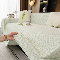 Breathable Ice Silk Sofa Blanket – Cooling, Heat-Absorbing Large Couch Cover