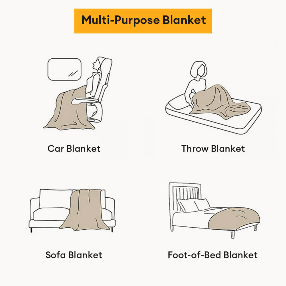 Chenille Cartoon Paw Print Couch Cover - Soft Anti-Scratch Throw Protector for Sofa