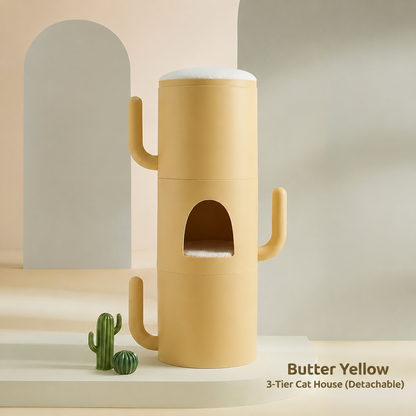 The Arched Sanctuary | Designer Cat Side Table & Bed