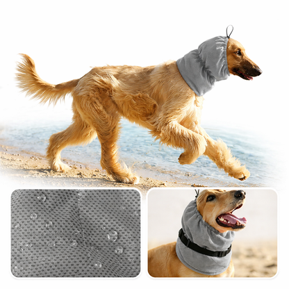 Dog Ear Cover for Grooming & Drying – Calming Dog Hood with Hearing Protection