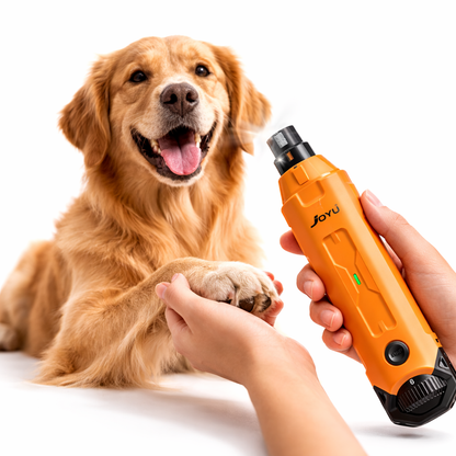 Dog Nail Grinder Professional 6 Speed – Electric Pet Nail Trimmer for Dogs & Cats, Quiet Rechargeable