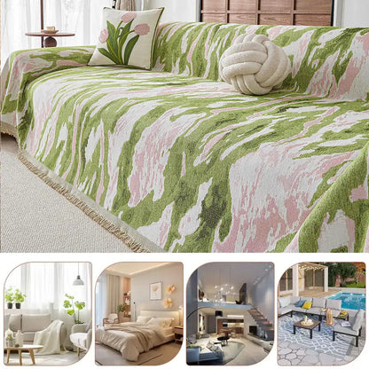Chenille Couch Cover - Ultra-Soft, Scratch-Resistant, Pet-Friendly & Machine Washable