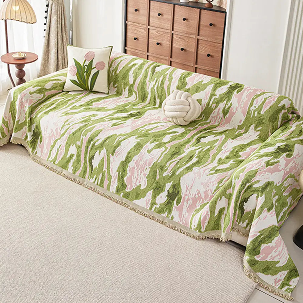 Chenille Couch Cover - Ultra-Soft, Scratch-Resistant, Pet-Friendly & Machine Washable