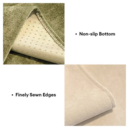 Cloud-Fleece Anti-Slip One-Piece Recliner Slipcover — Ultra-Soft, Secure Fit
