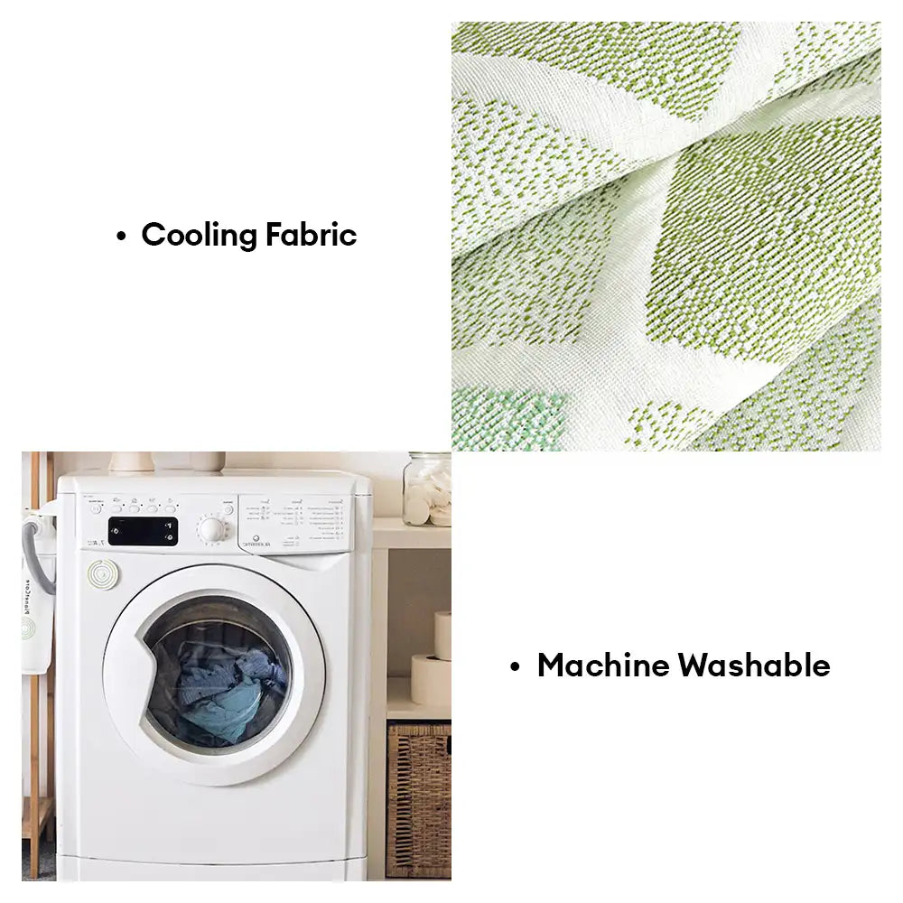 Cooling Ice-Silk Couch Cover - Heat-Absorbing, Washable, Non-Slip, Diamond Pattern