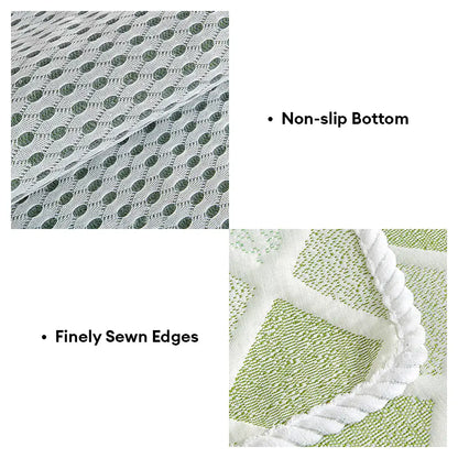 Cooling Ice-Silk Couch Cover - Heat-Absorbing, Washable, Non-Slip, Diamond Pattern