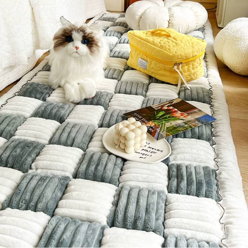 Garden-Chic Cotton Pet-Friendly Couch Protector