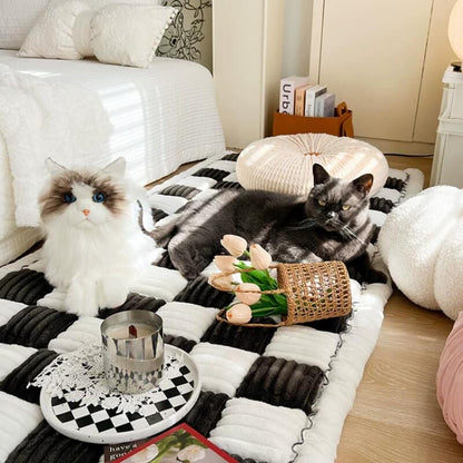Garden-Chic Cotton Pet-Friendly Couch Protector