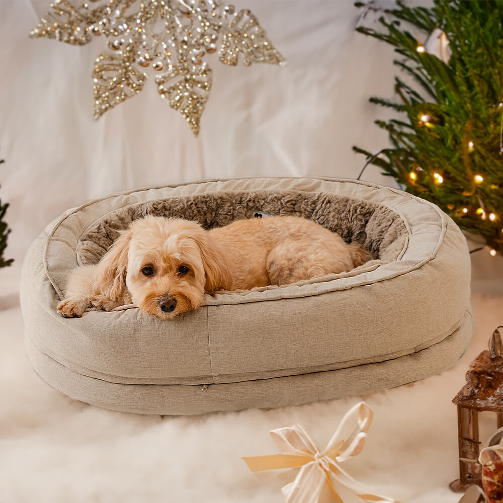 Cozy Donut Orthopedic Dog Bed for Ultimate Comfort and Support
