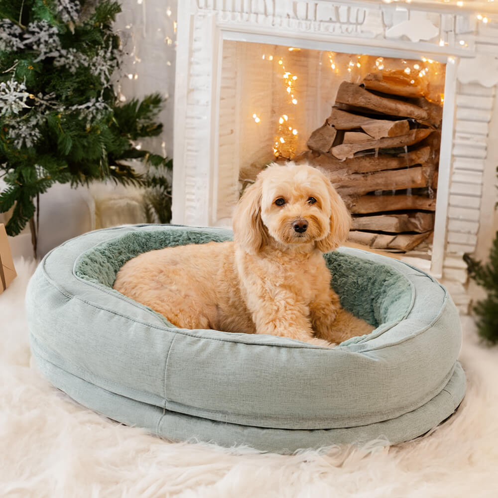 Cozy Donut Orthopedic Dog Bed for Ultimate Comfort and Support