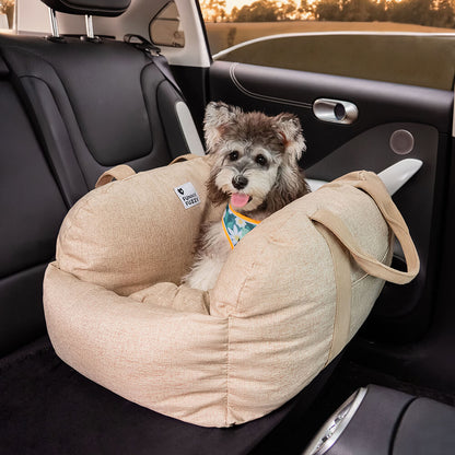 Dog Car Seat Bed | Portable Travel Bed for Small & Medium Dogs