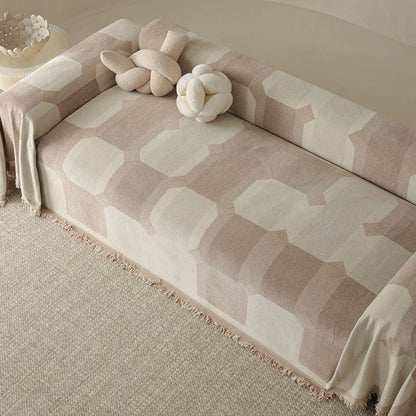 Chenille Wear-Resistant Sofa Protector with Full-Coverage Couch Cover