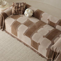 Chenille Wear-Resistant Sofa Protector with Full-Coverage Couch Cover