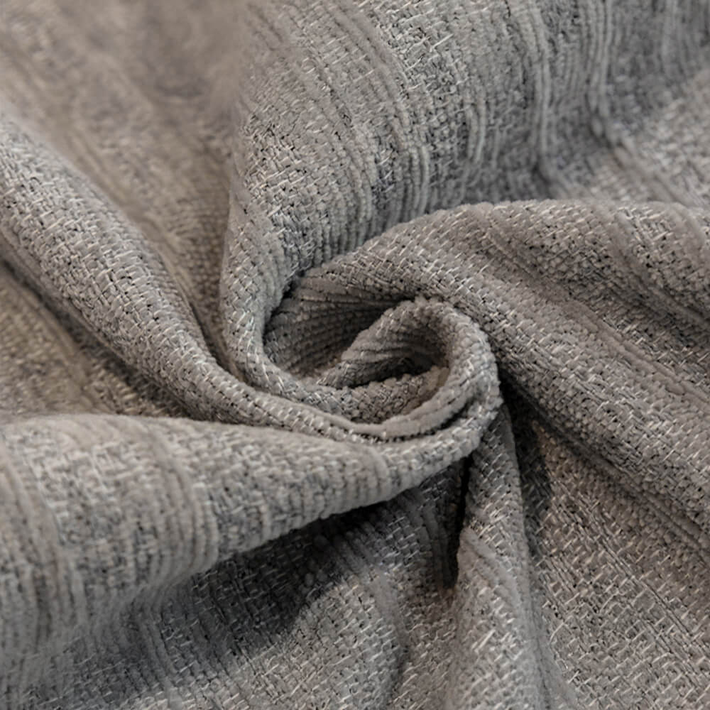 Cream Chenille Textured Couch Throw Cover - Pet-Friendly, Anti-Scratch Protection