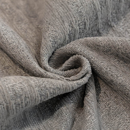 Cream Chenille Textured Couch Throw Cover - Pet-Friendly, Anti-Scratch Protection