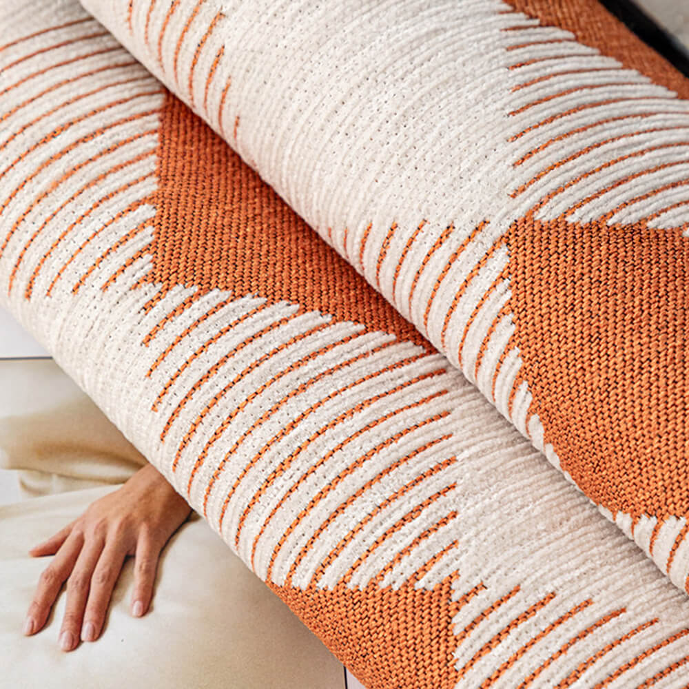 Diamond Chenille Scratch-Resistant Sofa Protector - Non-Slip Couch Cover