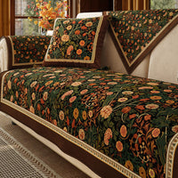 Garden Vintage Luxury Couch Cover - Premium Protective, Non-Slip Furniture Shield